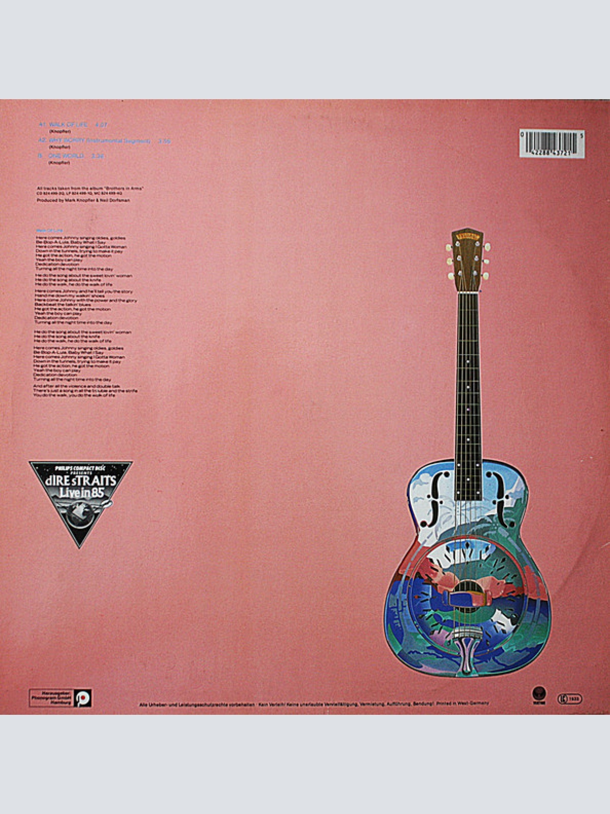 Vinyl / Dire Straits - Walk Of Life