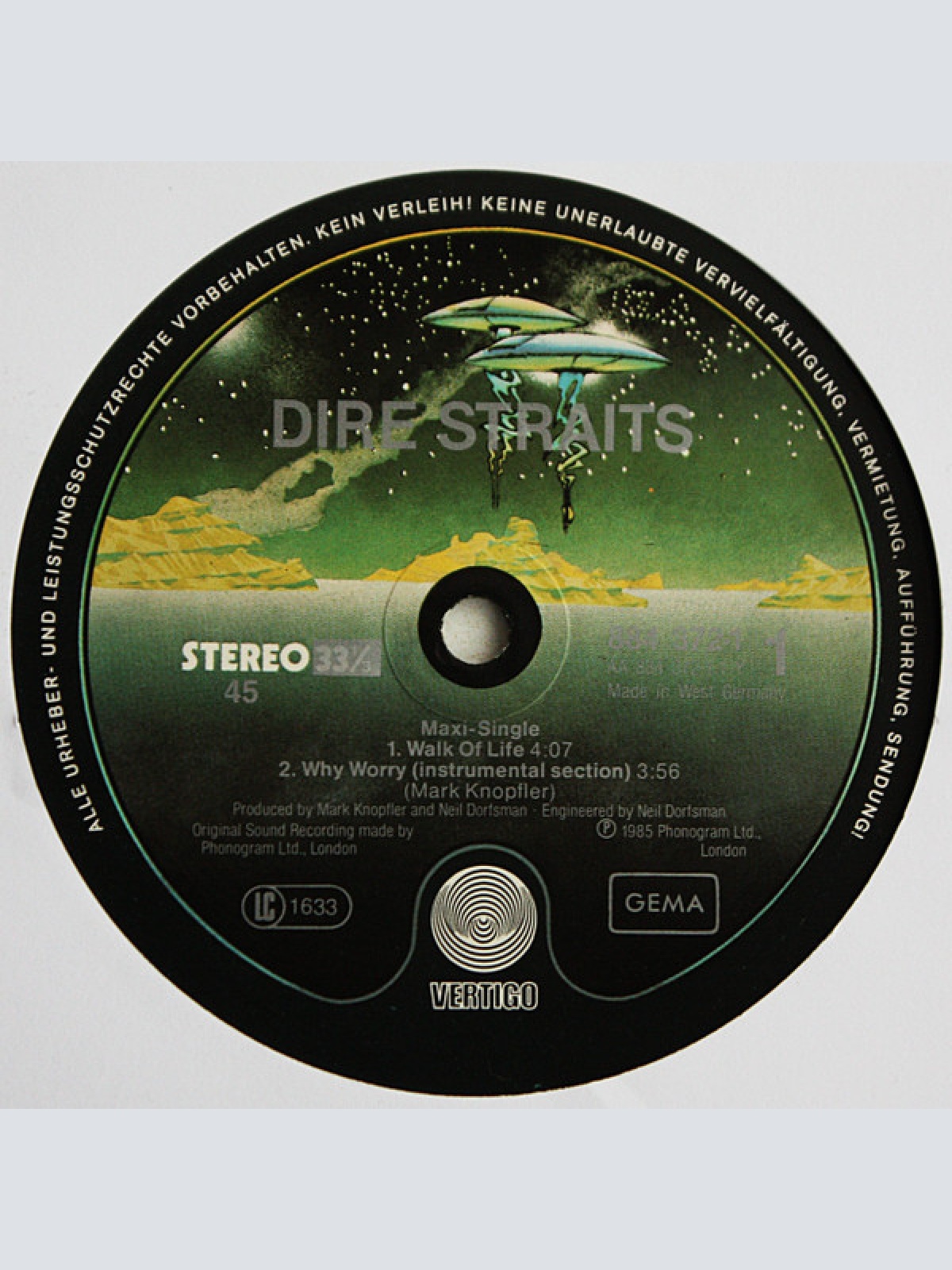 Vinyl / Dire Straits - Walk Of Life