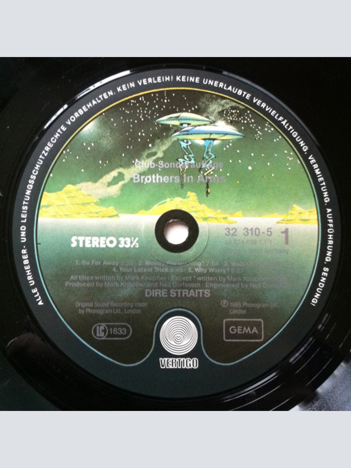 Vinyl / Dire Straits - Brothers In Arms