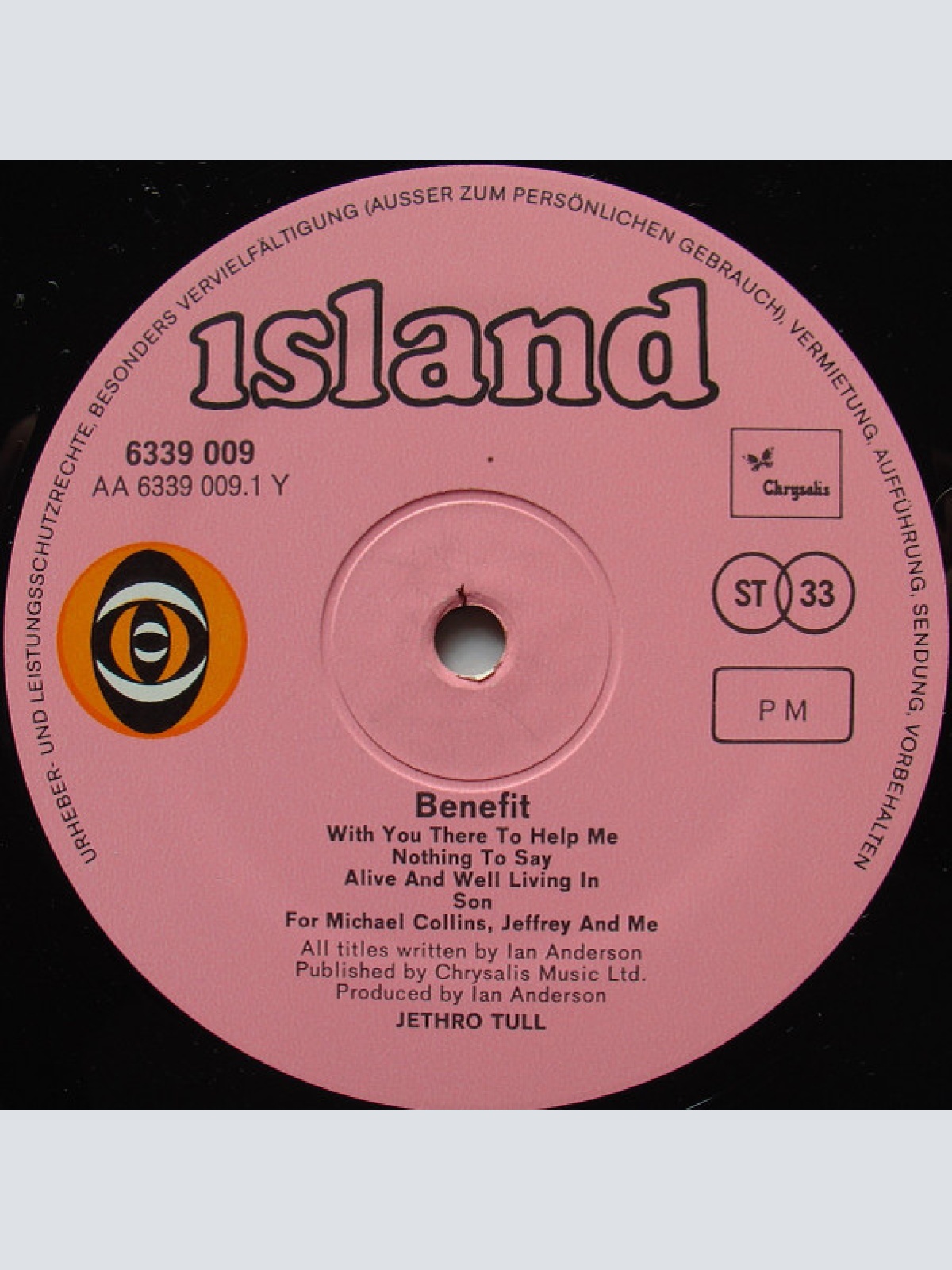 Vinyl / Jethro Tull - Benefit