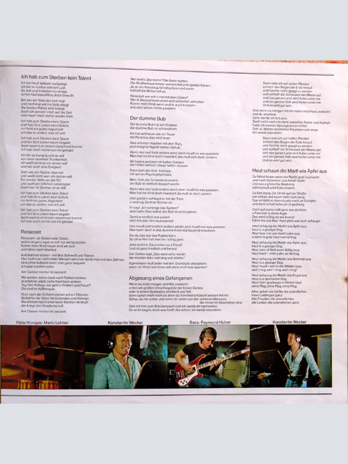 Vinyl / Konstantin Wecker - Weckerleuchten