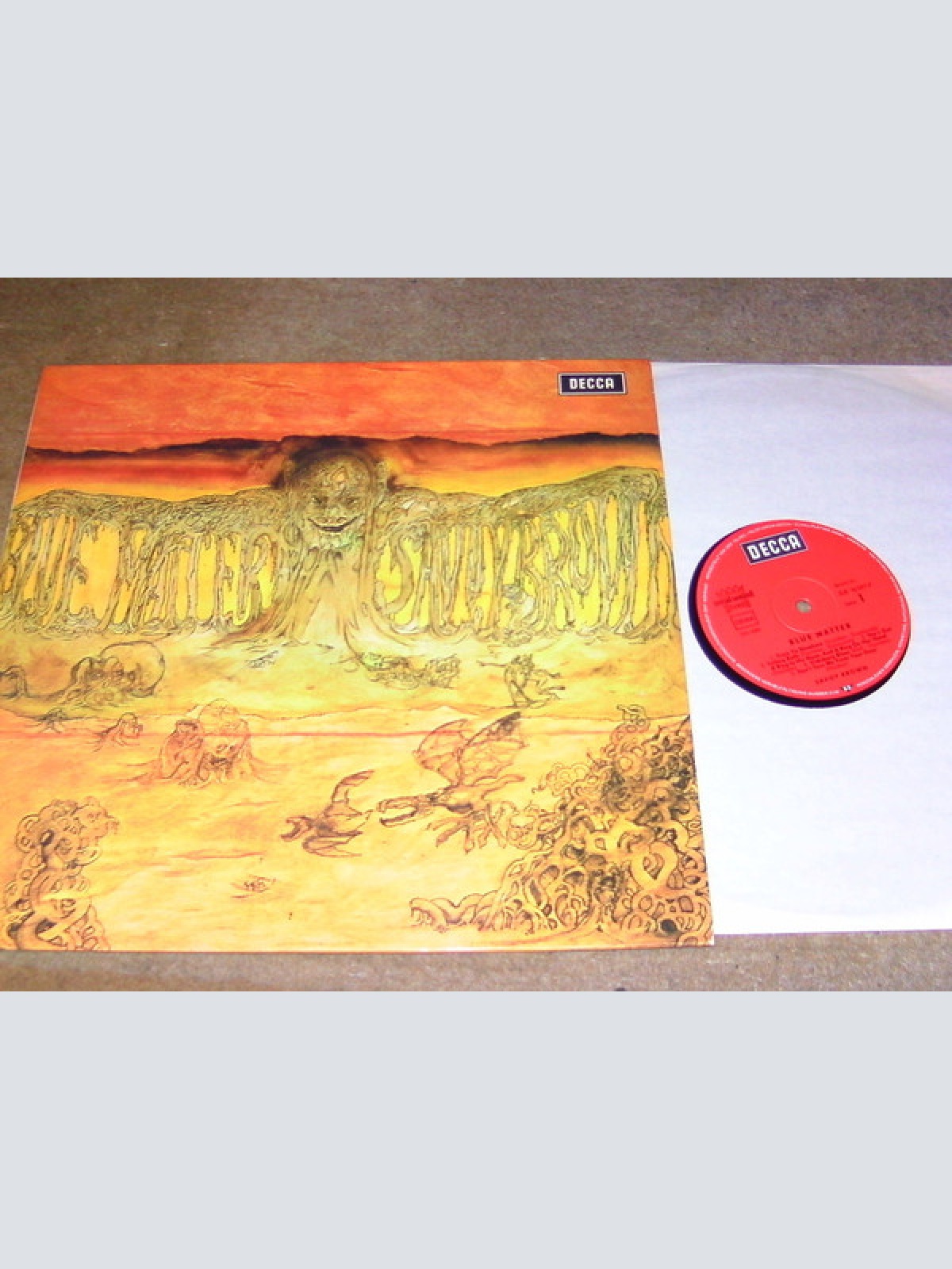 Vinyl / Savoy Brown - Blue Matter