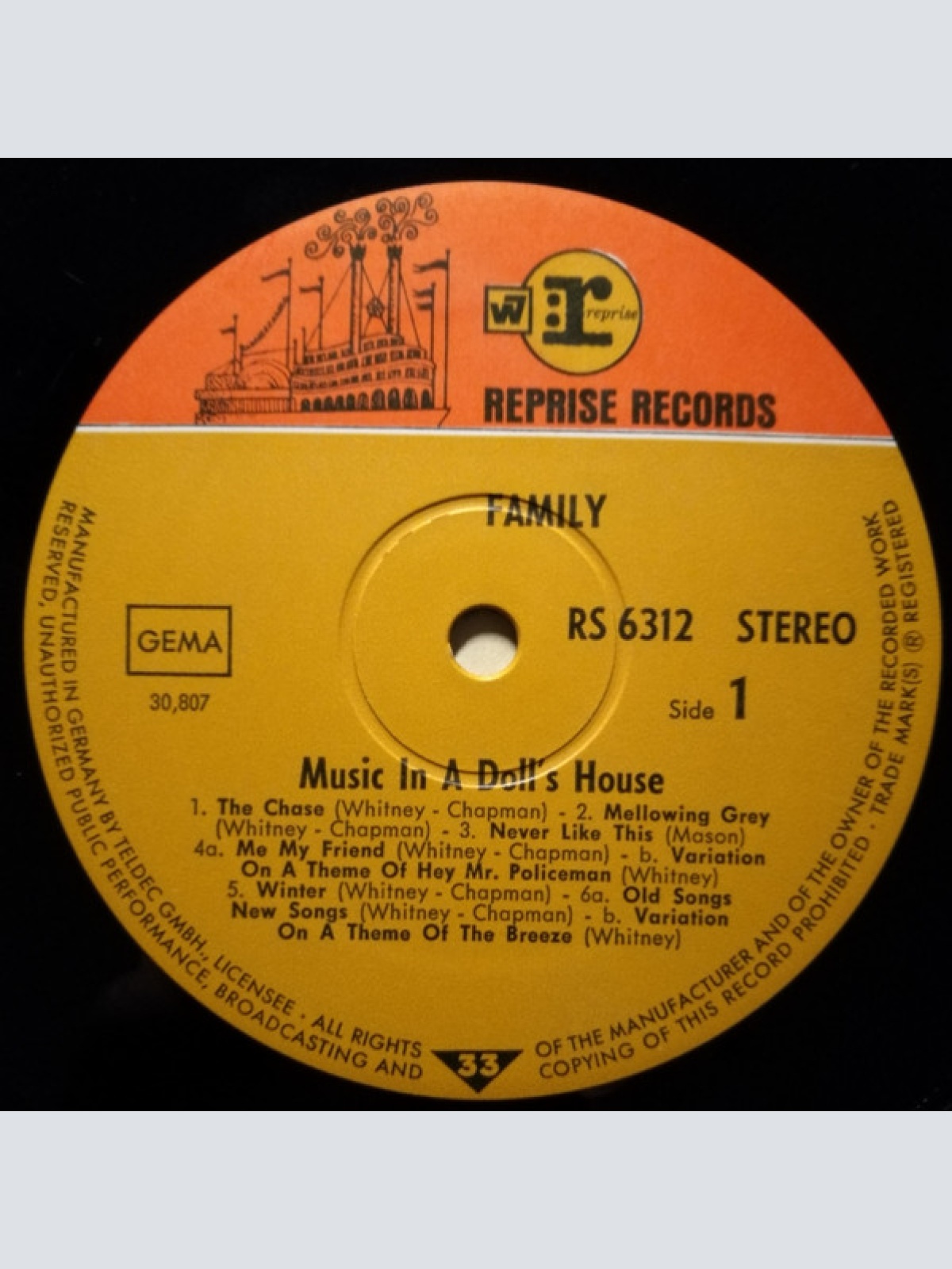 Vinyl / Family (6) - Music In A Doll's House