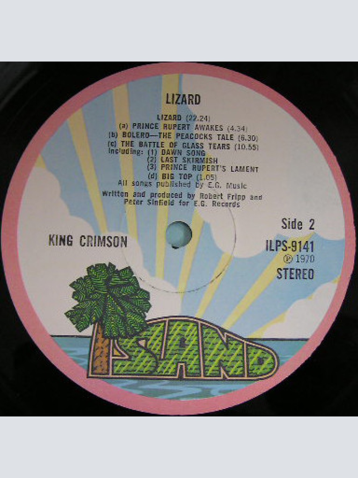 Vinyl / King Crimson - Lizard