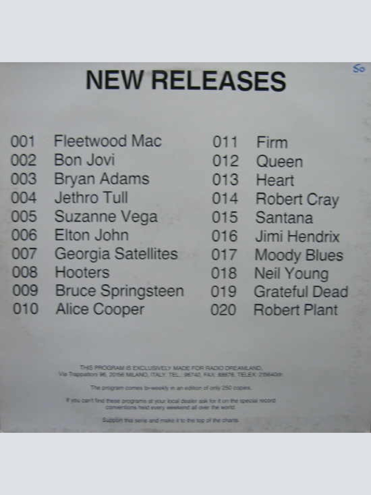 Vinyl / Alice Cooper (2) - The King Biscuit Flower Hour