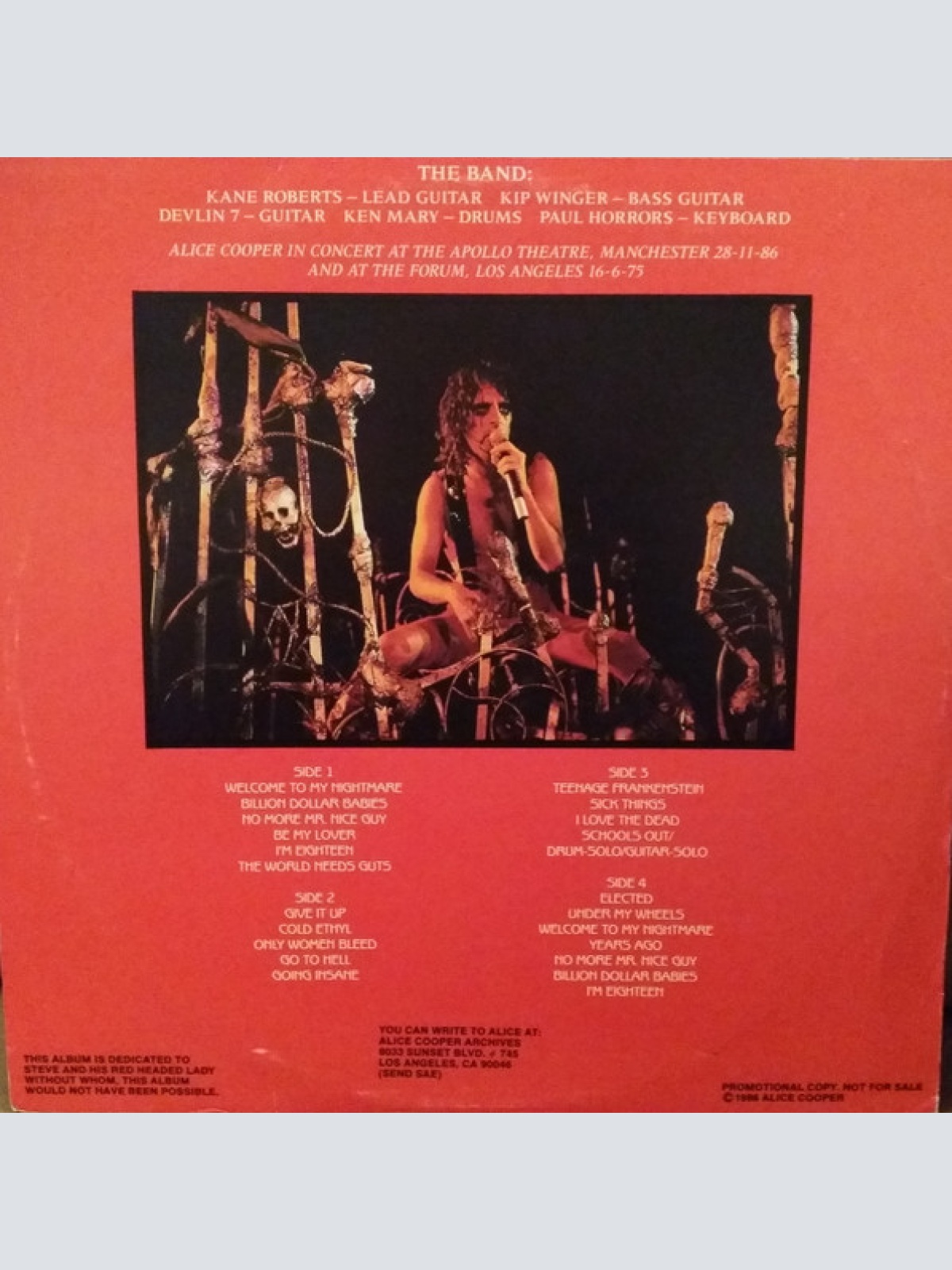 Vinyl / Alice Cooper (2) - This Sweet Sickness
