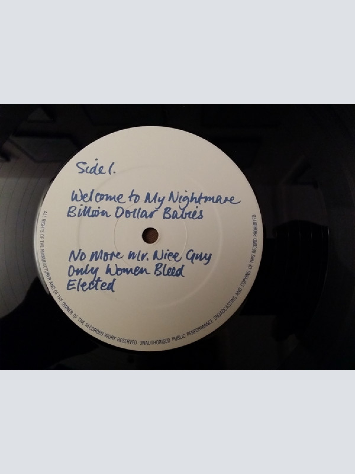 Vinyl / Alice Cooper (2) - Under The Blade