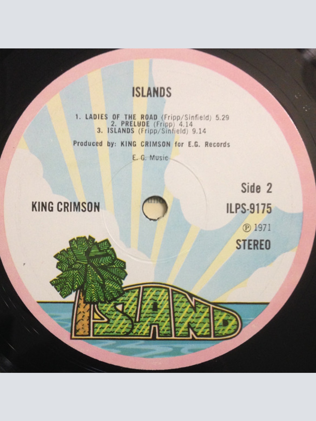 Vinyl / King Crimson - Islands