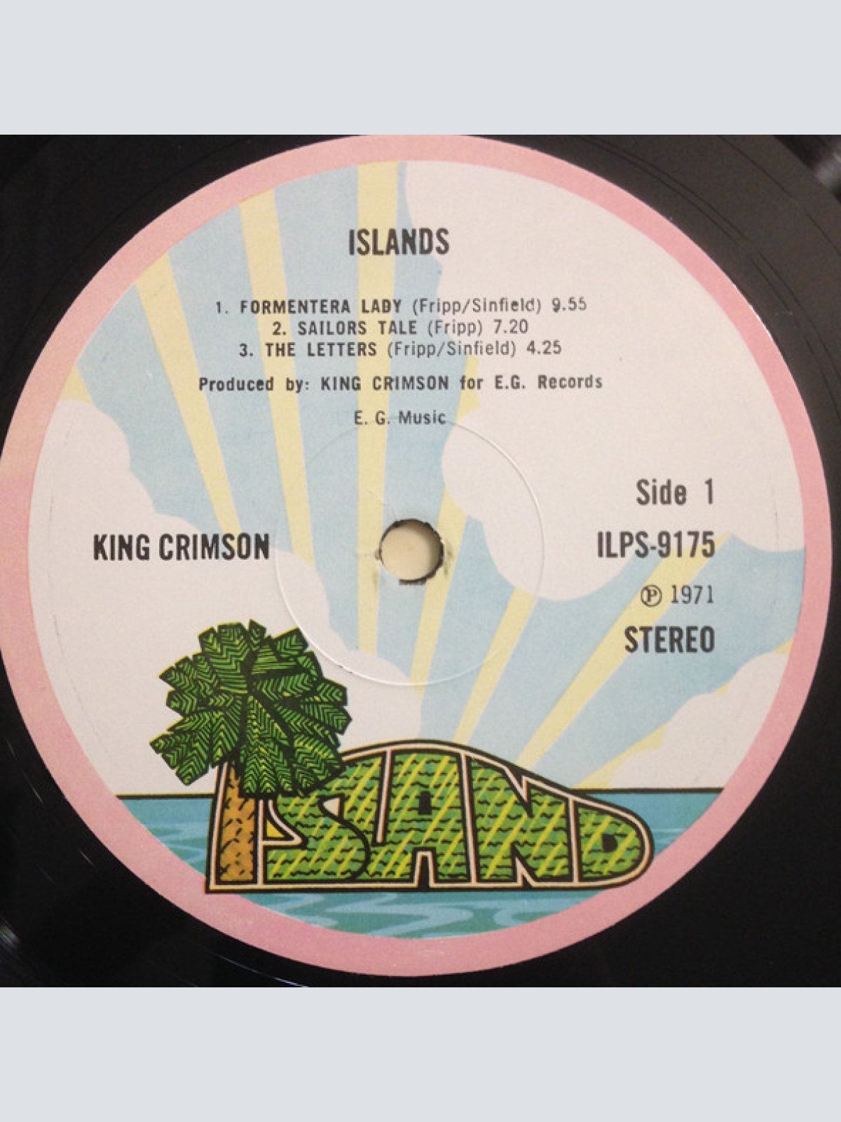 Vinyl / King Crimson - Islands