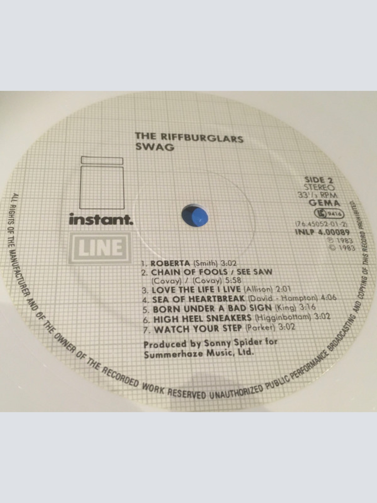 Vinyl / The Riffburglars - Swag