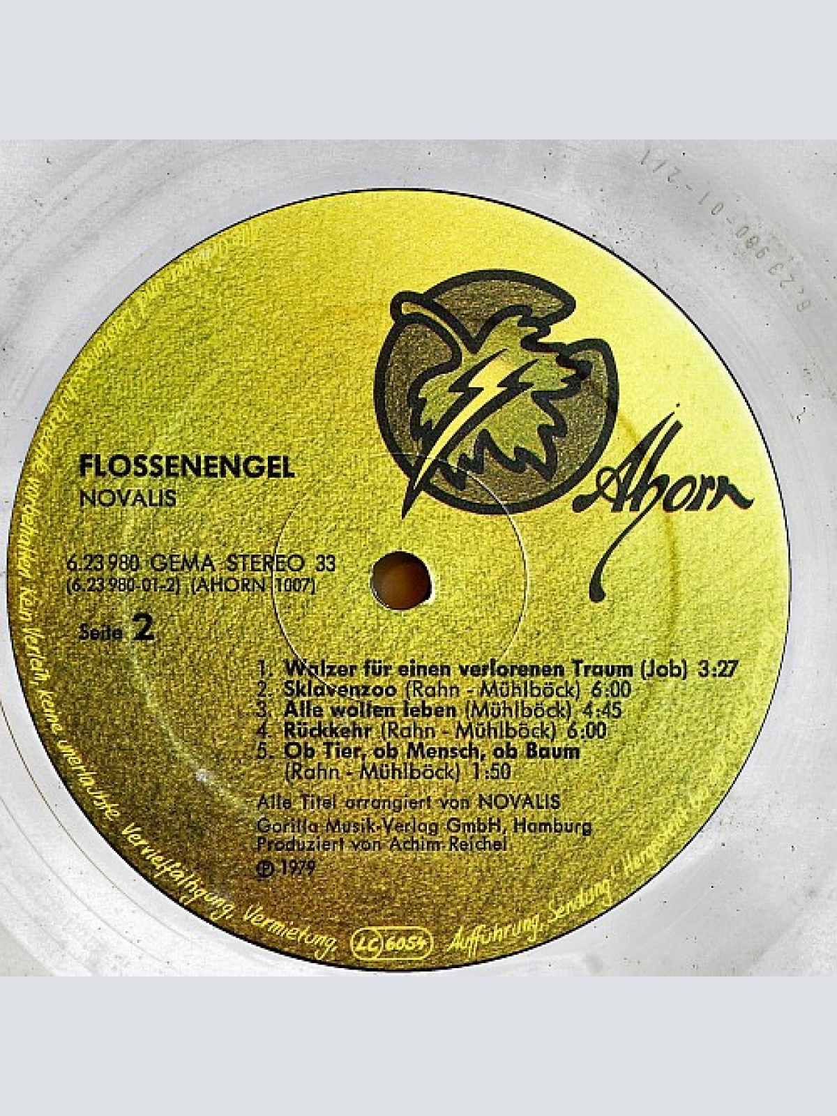 Vinyl / Novalis (3) - Flossenengel