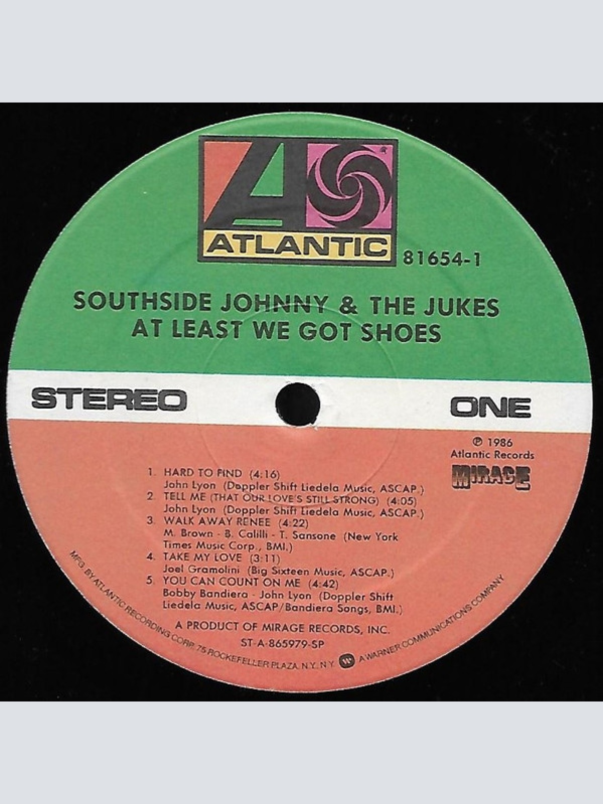 Vinyl / Southside Johnny & The Jukes* - At Least We Got Shoes