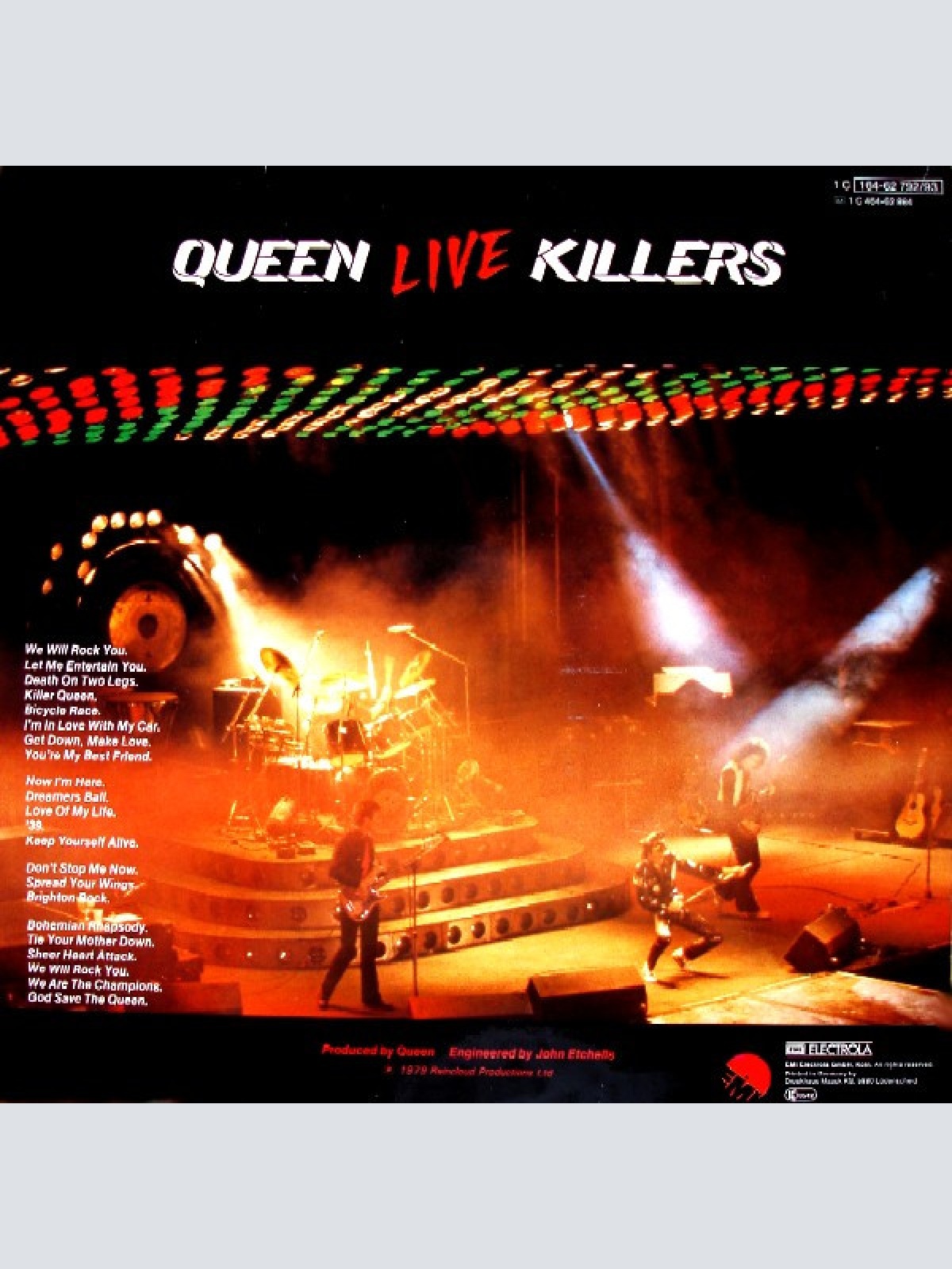 Vinyl / Queen - Live Killers