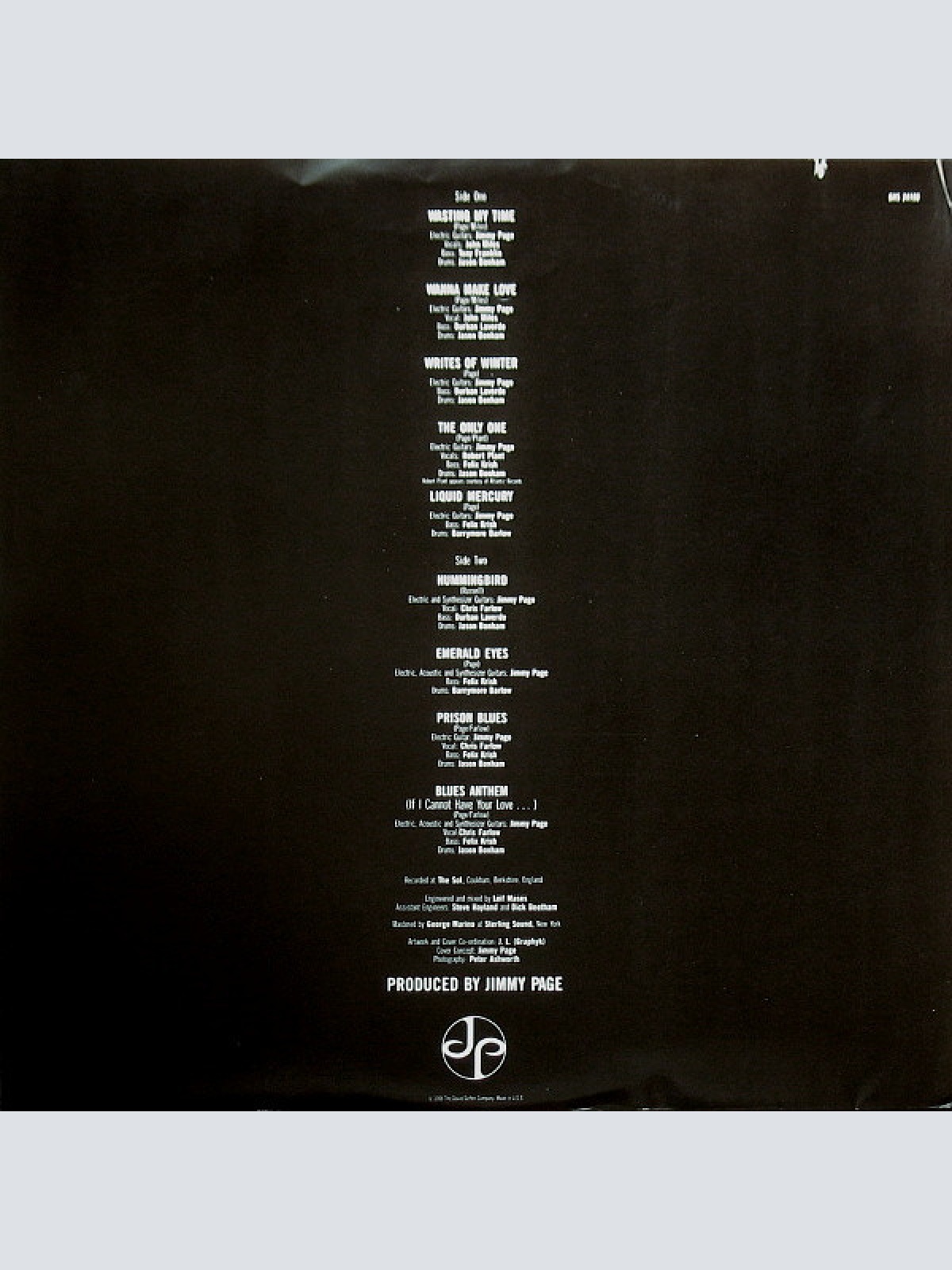 Vinyl / Jimmy Page - Outrider