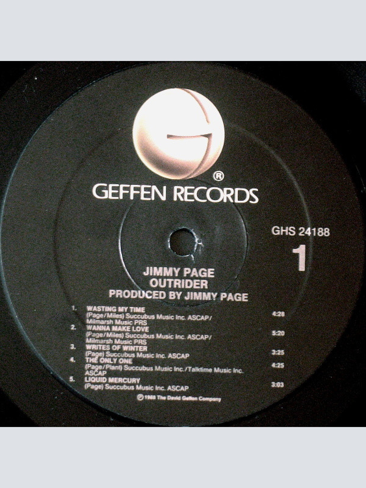 Vinyl / Jimmy Page - Outrider