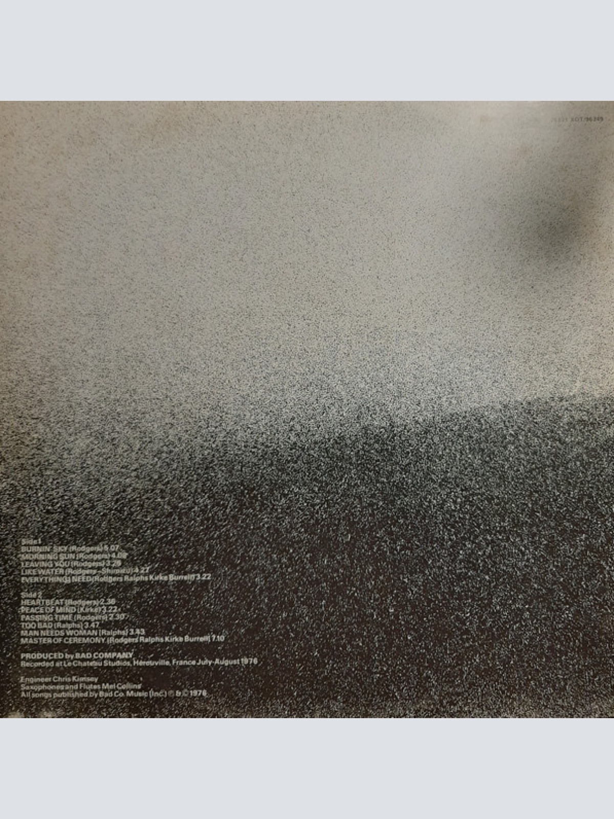 Vinyl / Bad Company (3) - Burnin' Sky