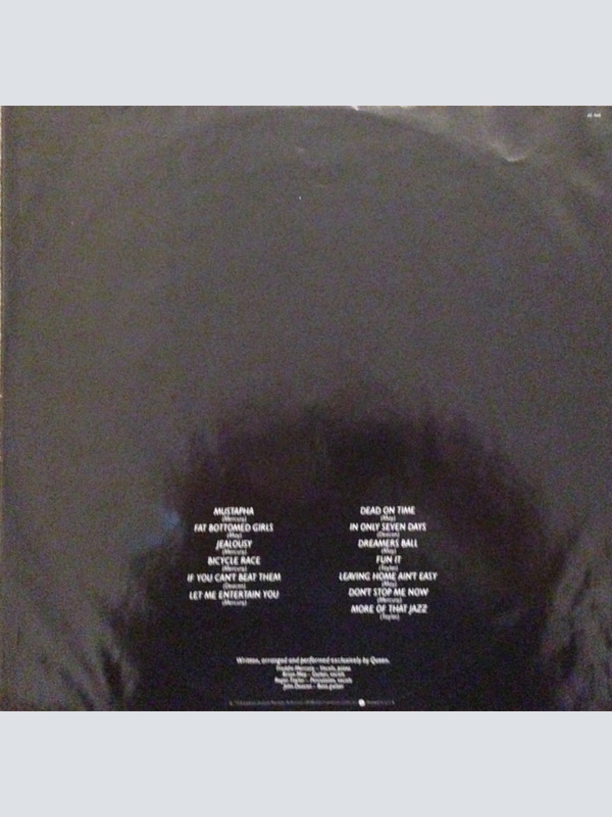 Vinyl / Queen - Jazz