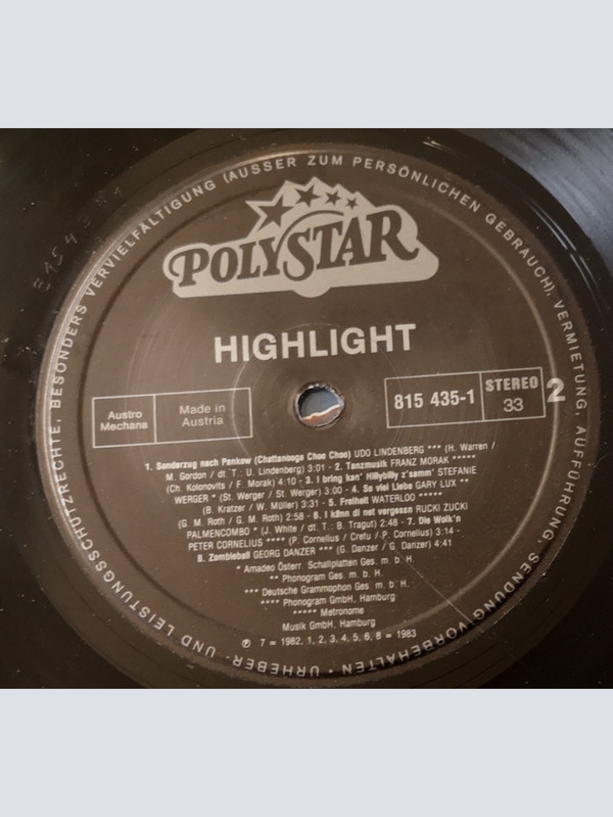 Vinyl / Various - High Light