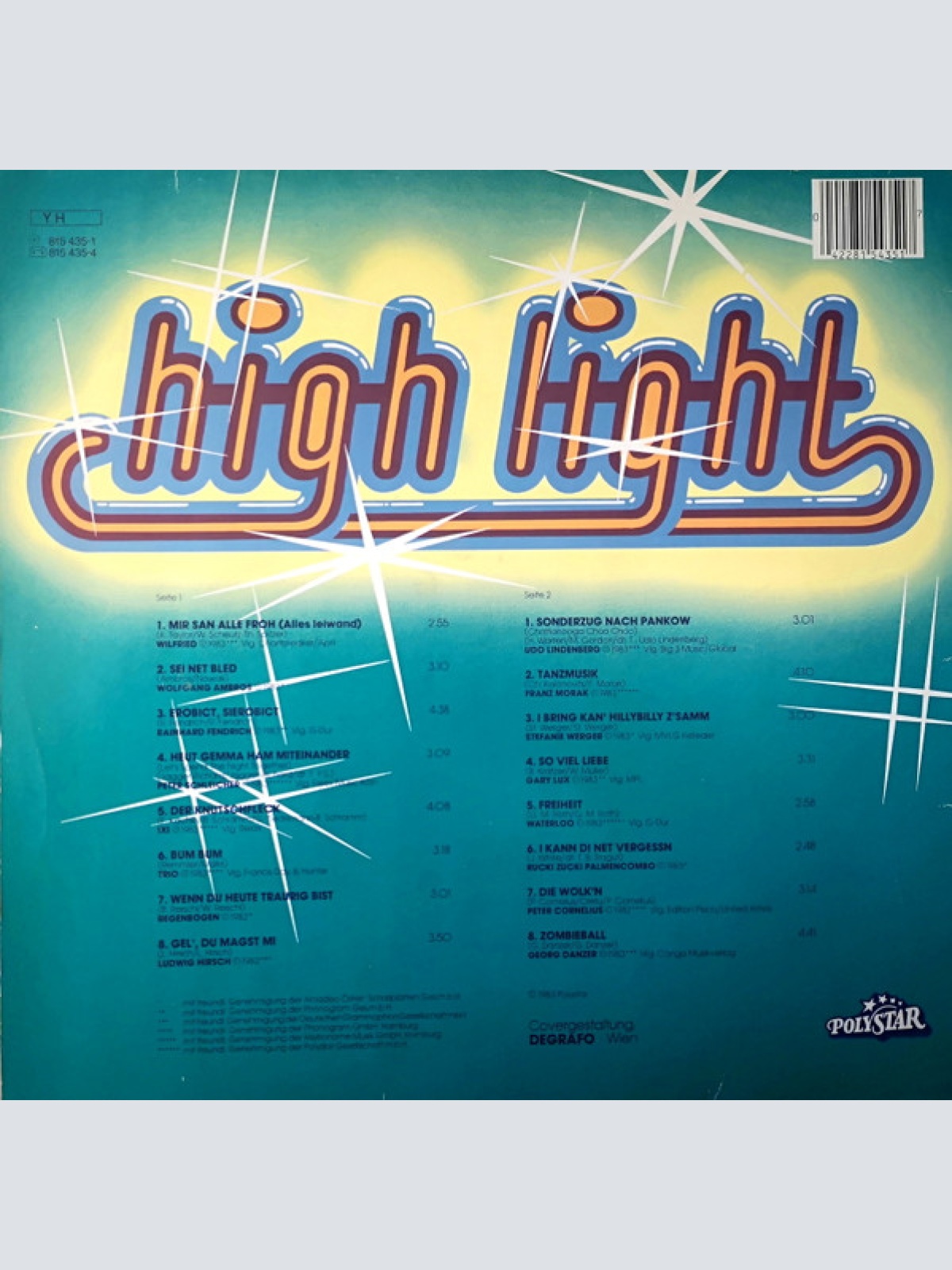 Vinyl / Various - High Light