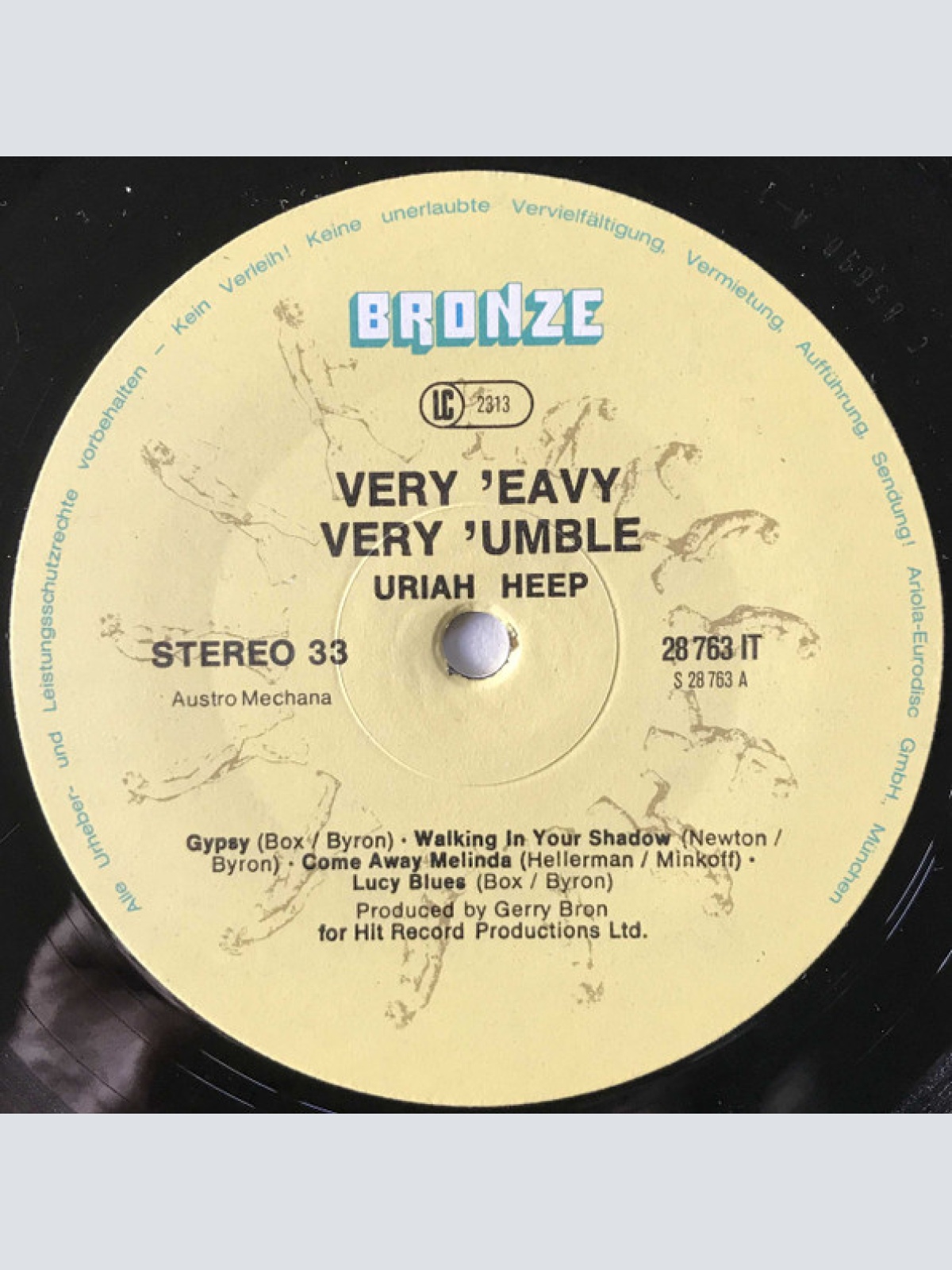 Vinyl / Uriah Heep - ...Very 'Eavy ...Very 'Umble