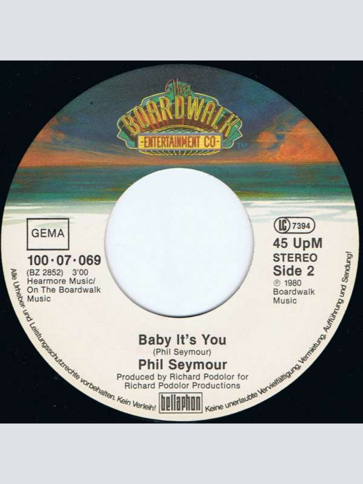 Vinyl / Phil Seymour - Precious To Me