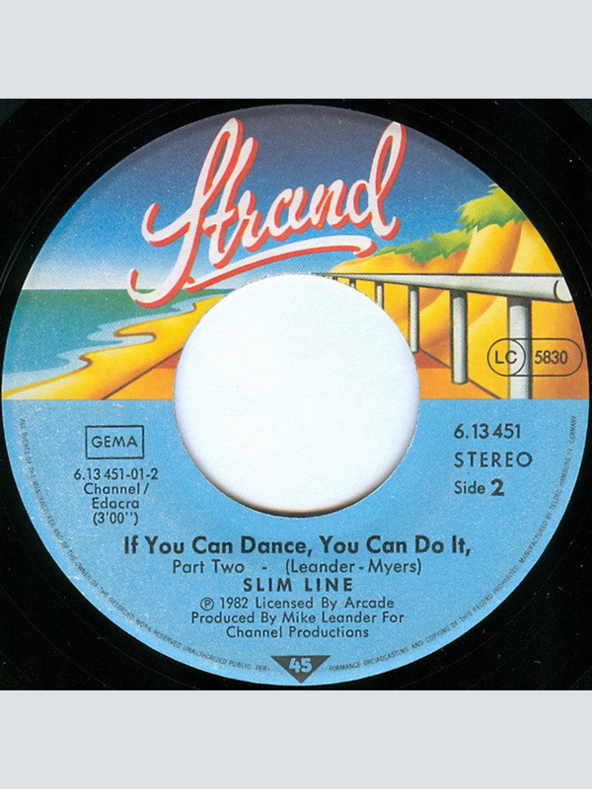 Vinyl / Slimline - If You Can Dance, You Can Do It Part 1&2
