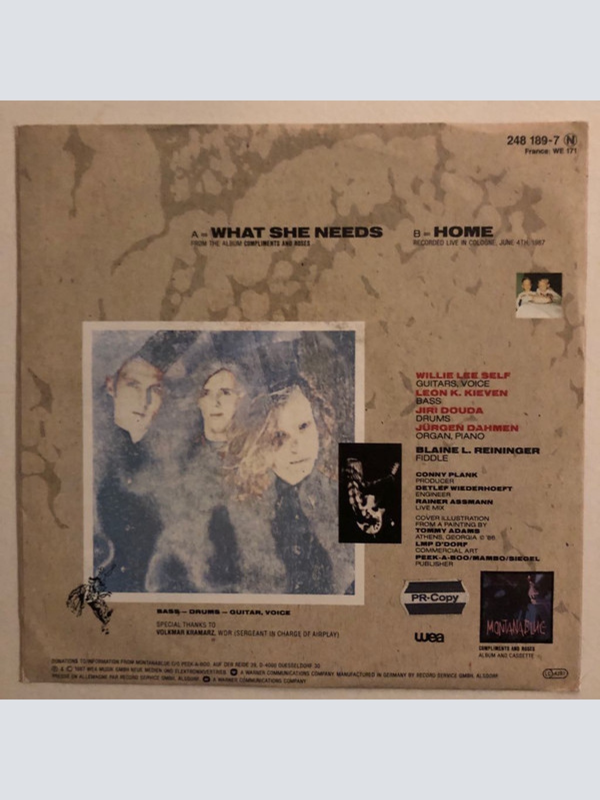 Vinyl / Montanablue - What She Needs