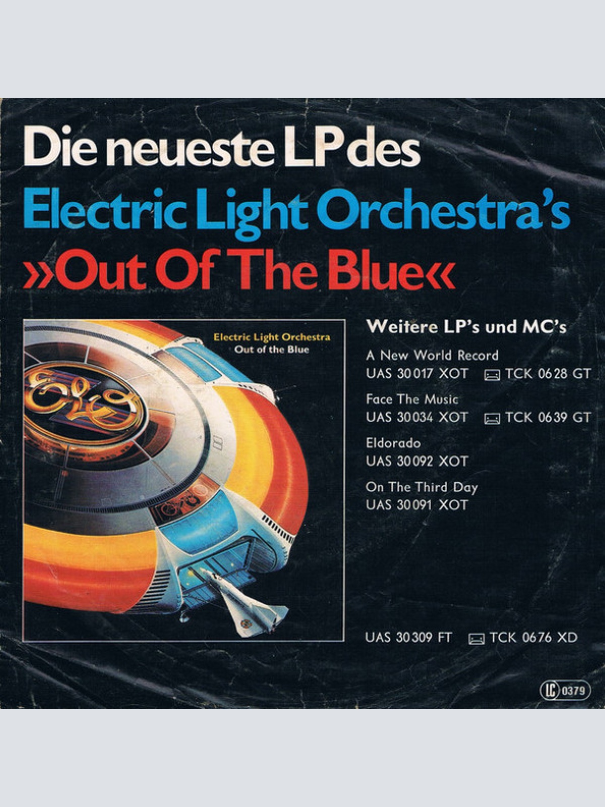 Vinyl / Electric Light Orchestra - Turn To Stone