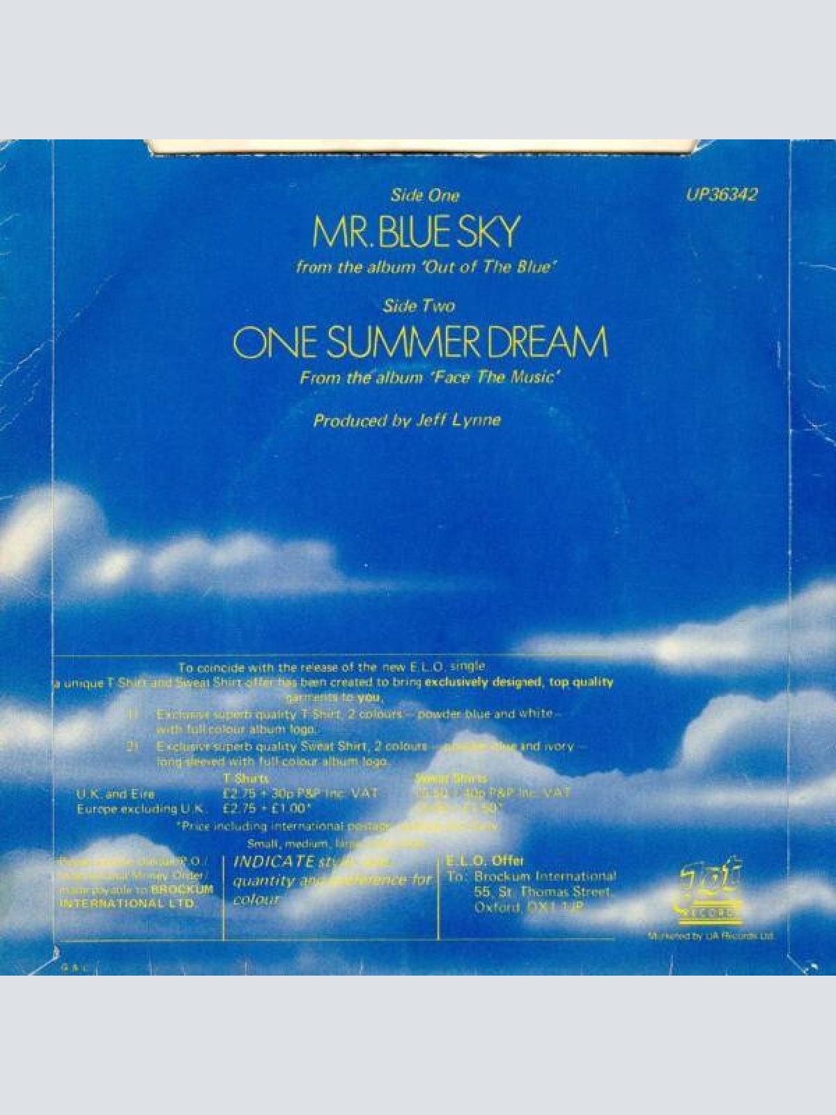 Vinyl / Electric Light Orchestra - Mr. Blue Sky