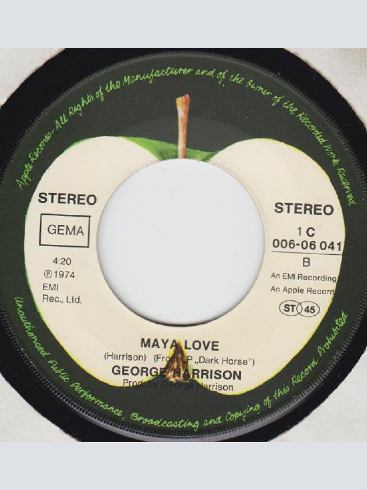 Vinyl / George Harrison - This Guitar (Can't Keep From Crying)