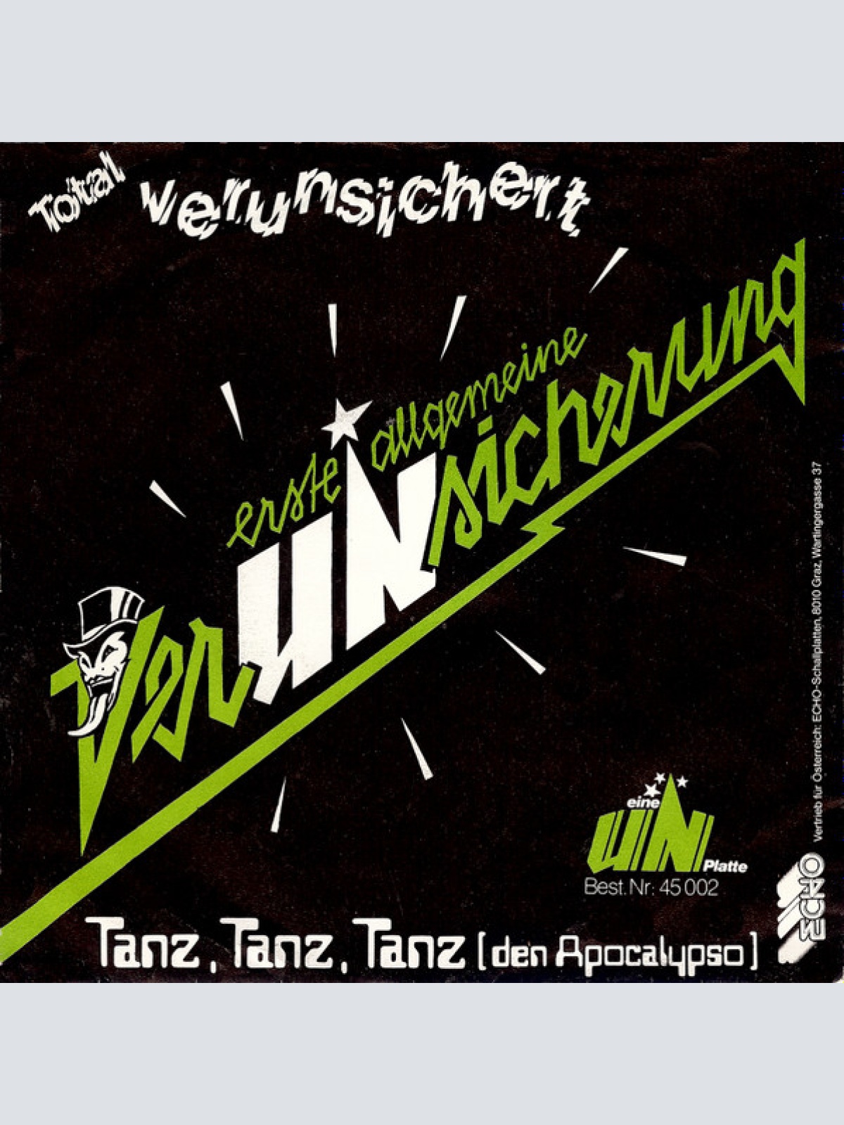 Vinyl / Erste Allgemeine VerUNsicherung* - Total Verunsichert