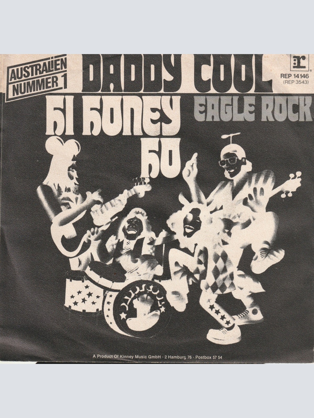Vinyl / Daddy Cool (5) - Eagle Rock / Hi Honey Ho