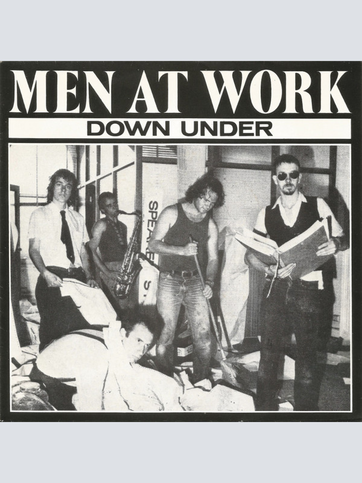 Vinyl / Men At Work - Down Under