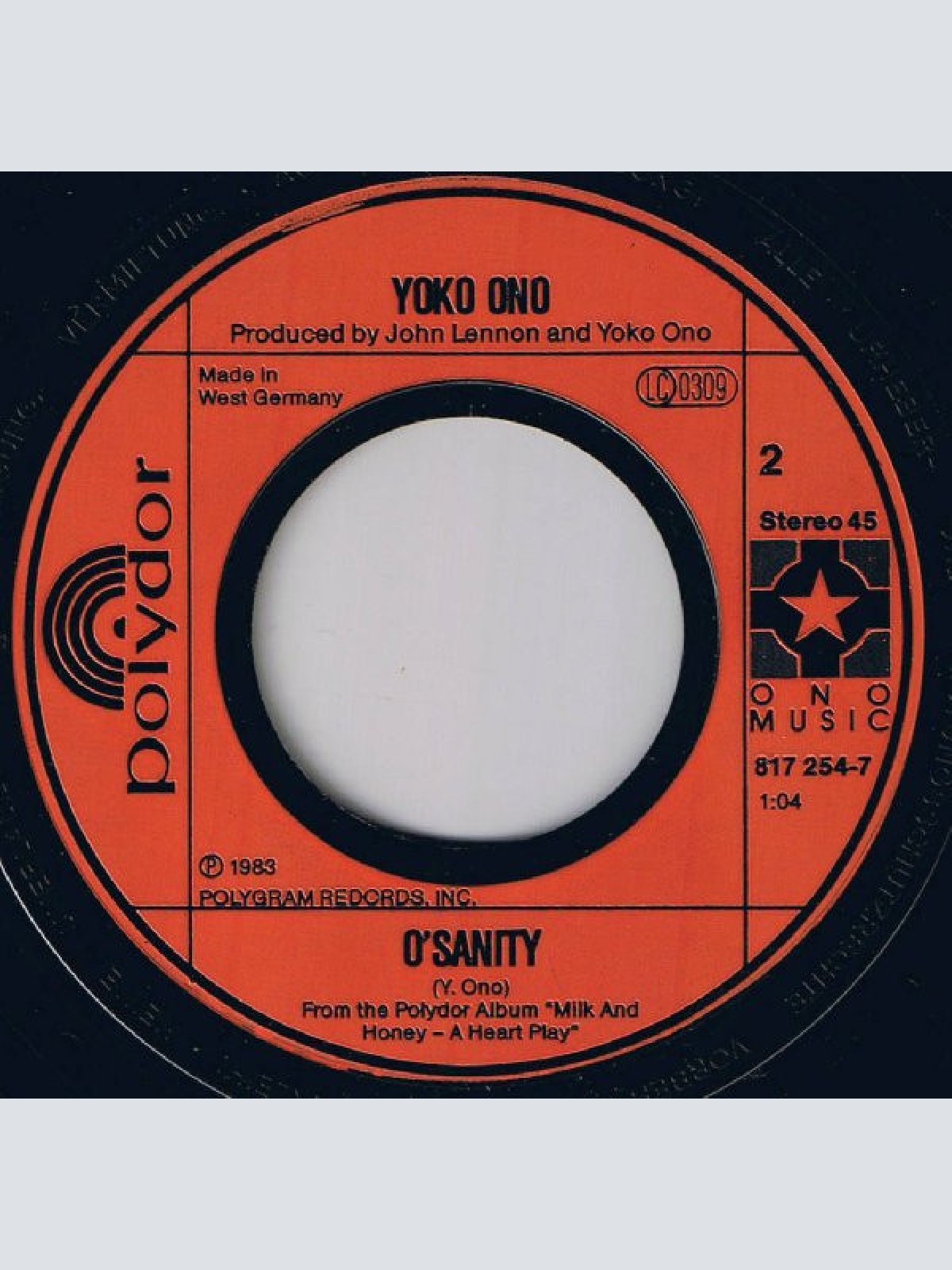 Vinyl / John Lennon - Nobody Told Me