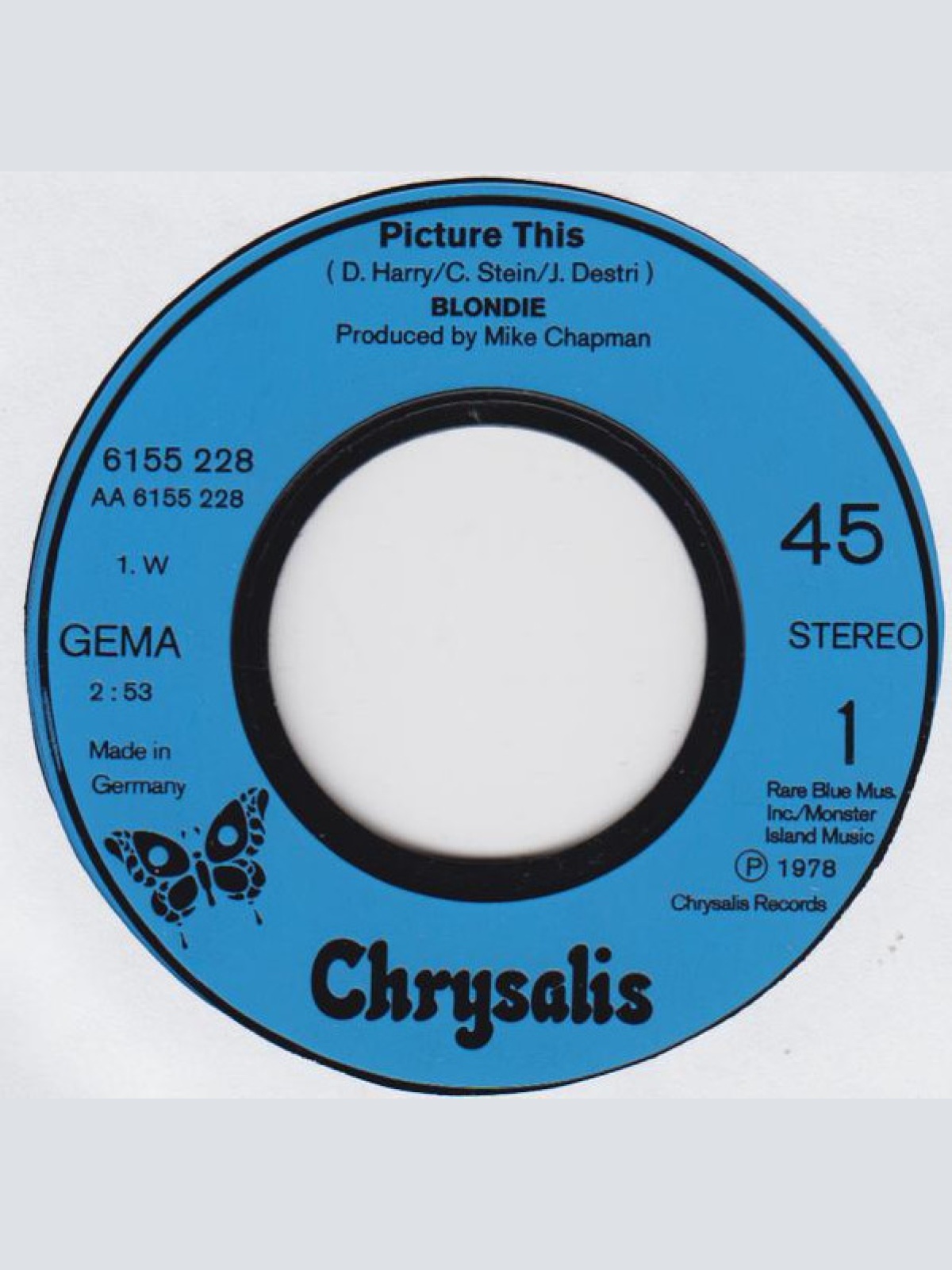 Vinyl / Blondie - Picture This