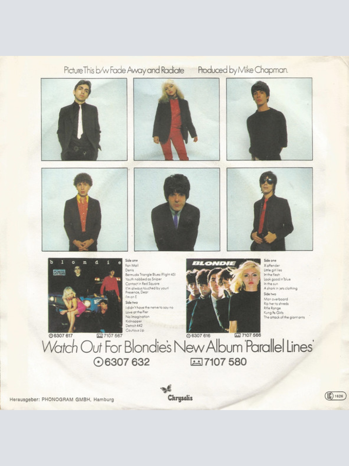 Vinyl / Blondie - Picture This