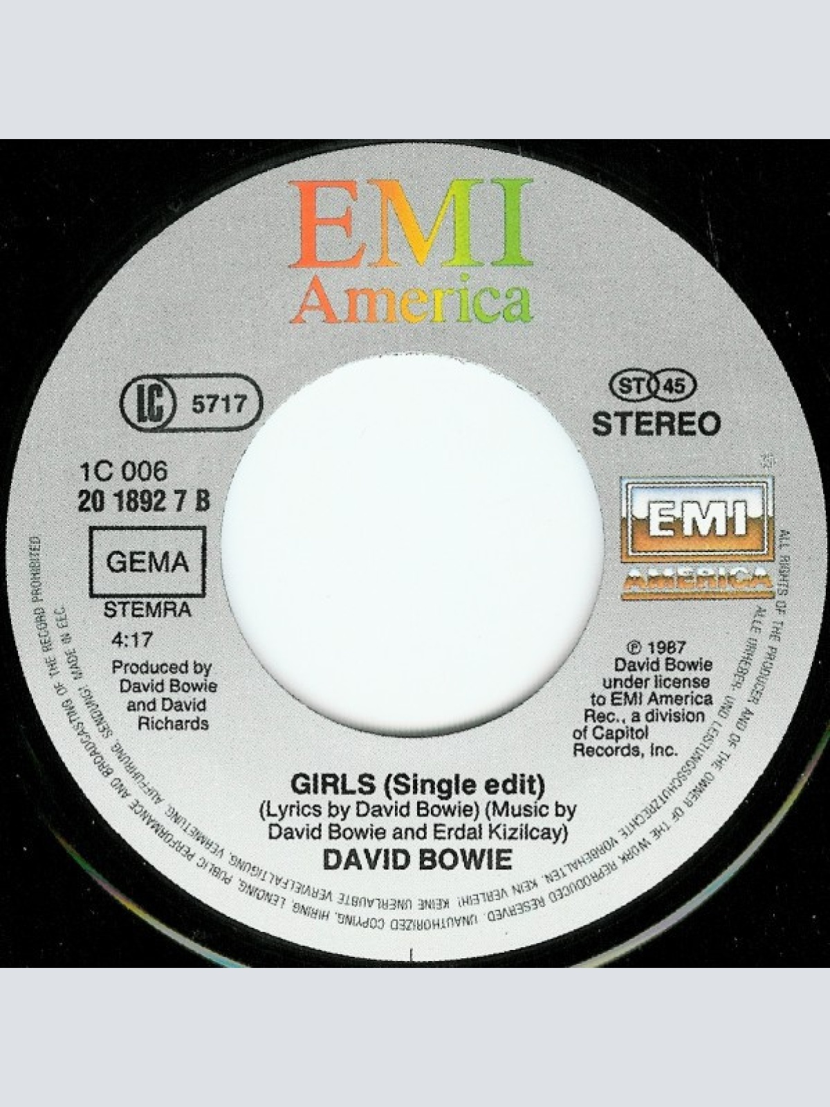 Vinyl / David Bowie - Time Will Crawl