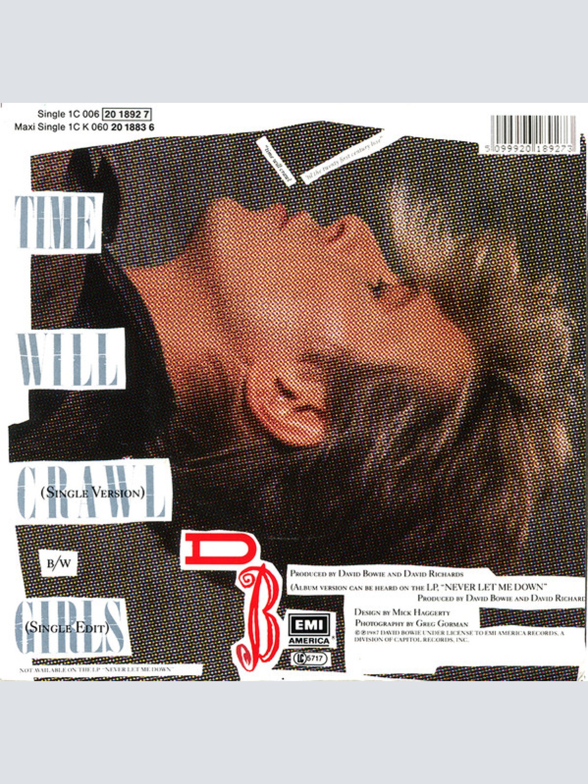 Vinyl / David Bowie - Time Will Crawl