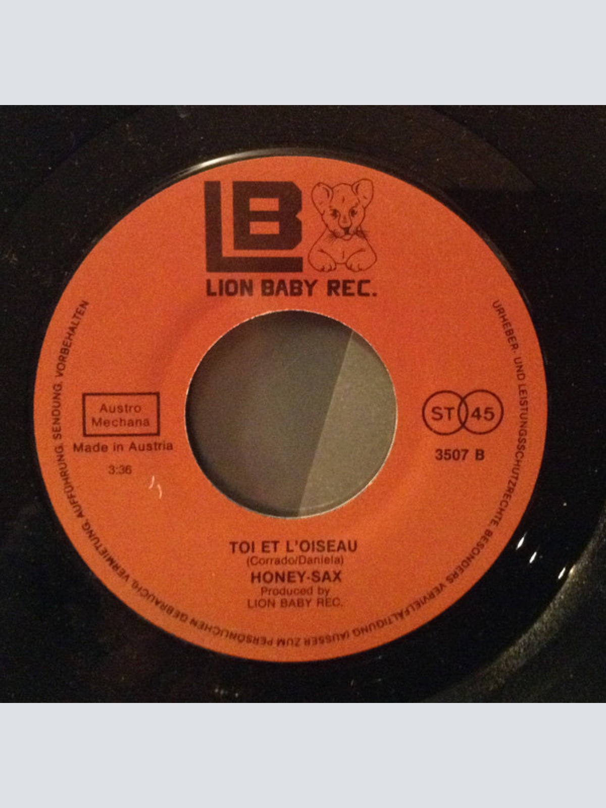 Vinyl / The Garnets, Honey-Sax - Doctor Please / Toi Et L'Oiseau