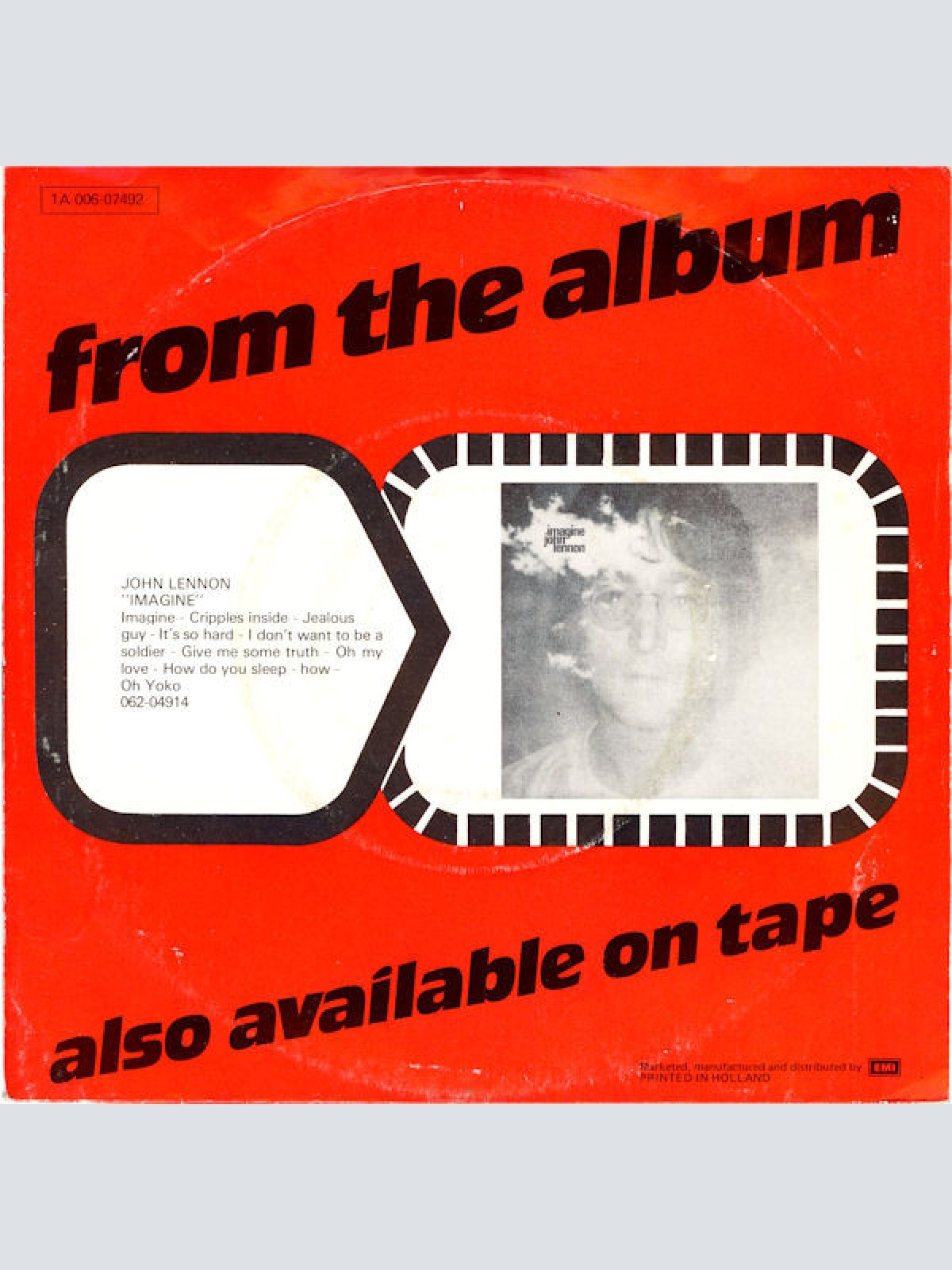 Vinyl / John Lennon - Jealous Guy