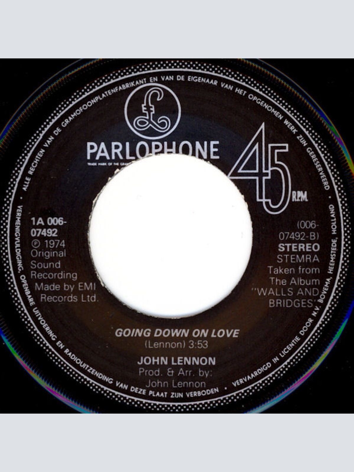 Vinyl / John Lennon - Jealous Guy