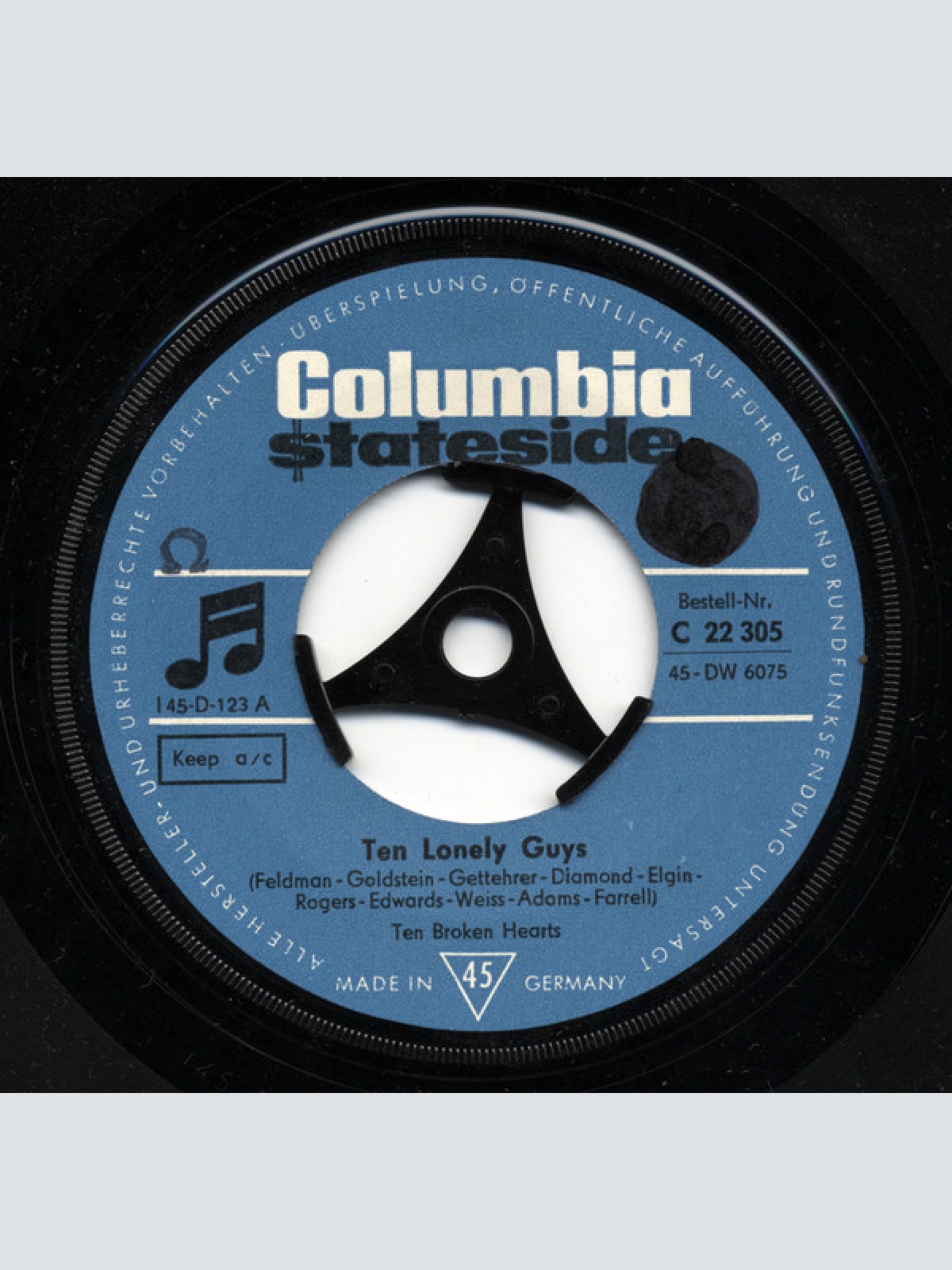 Vinyl / Ten Broken Hearts - Ten Lonely Guys