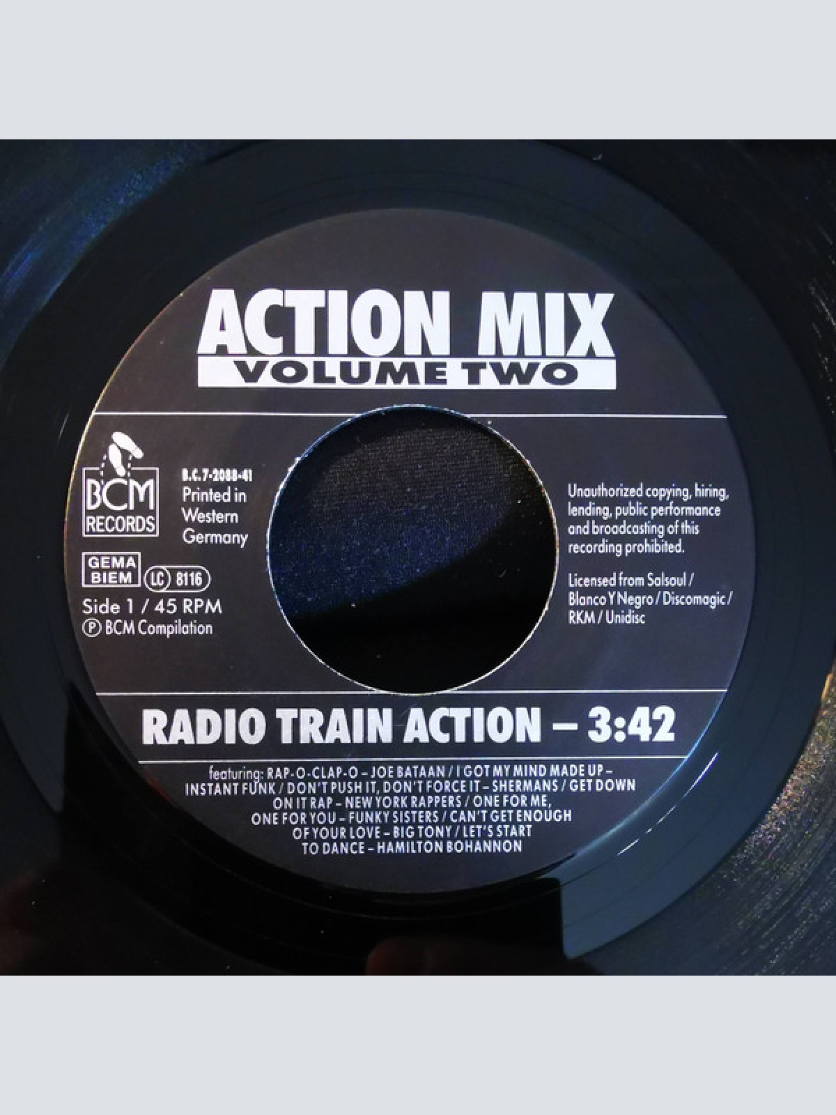 Vinyl / Various - Action Mix Volume Two