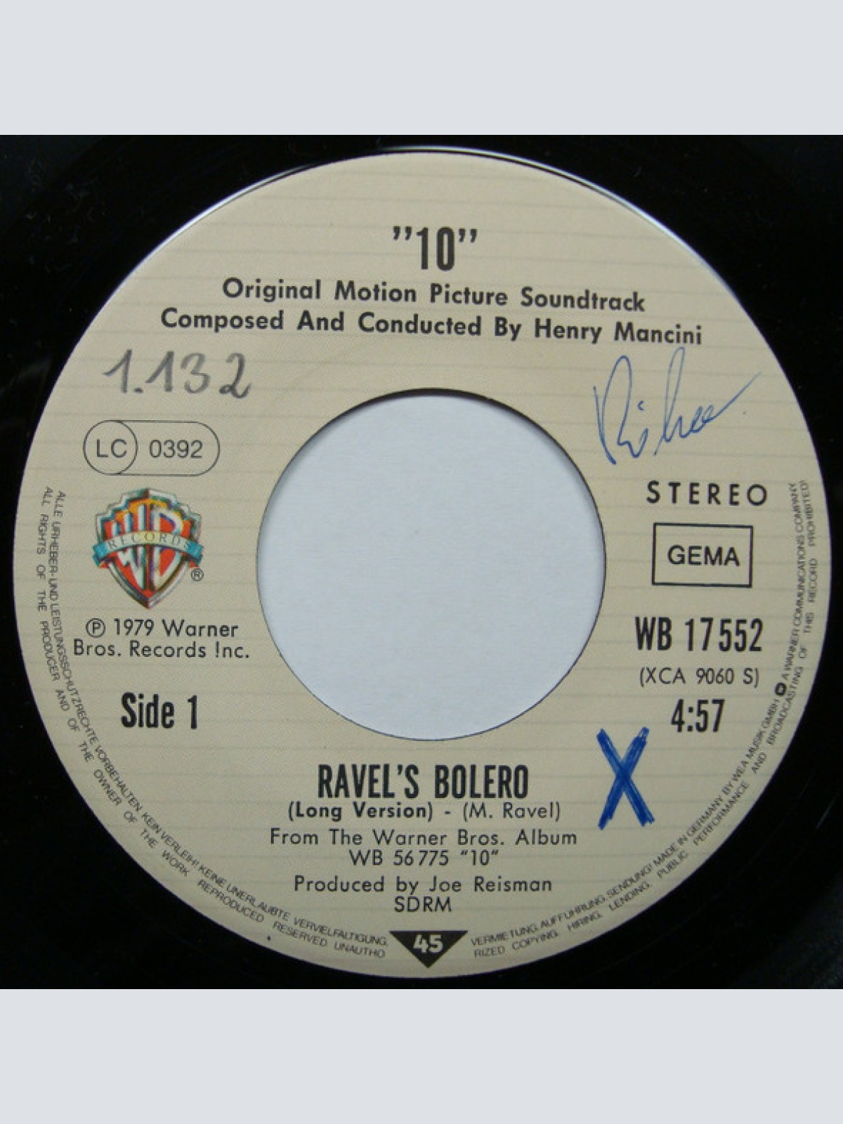 Vinyl / Henry Mancini - Ravel's Bolero