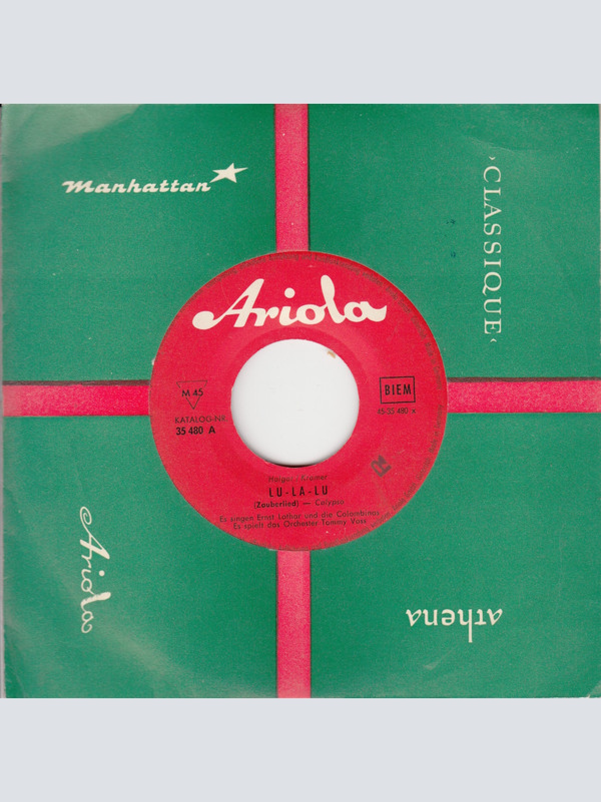 Vinyl / Ernst Lothar (2) Und Die Colombinos - Lu-La-Lu