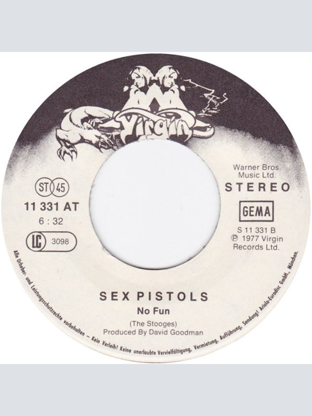 Vinyl / Sex Pistols - Pretty Vacant