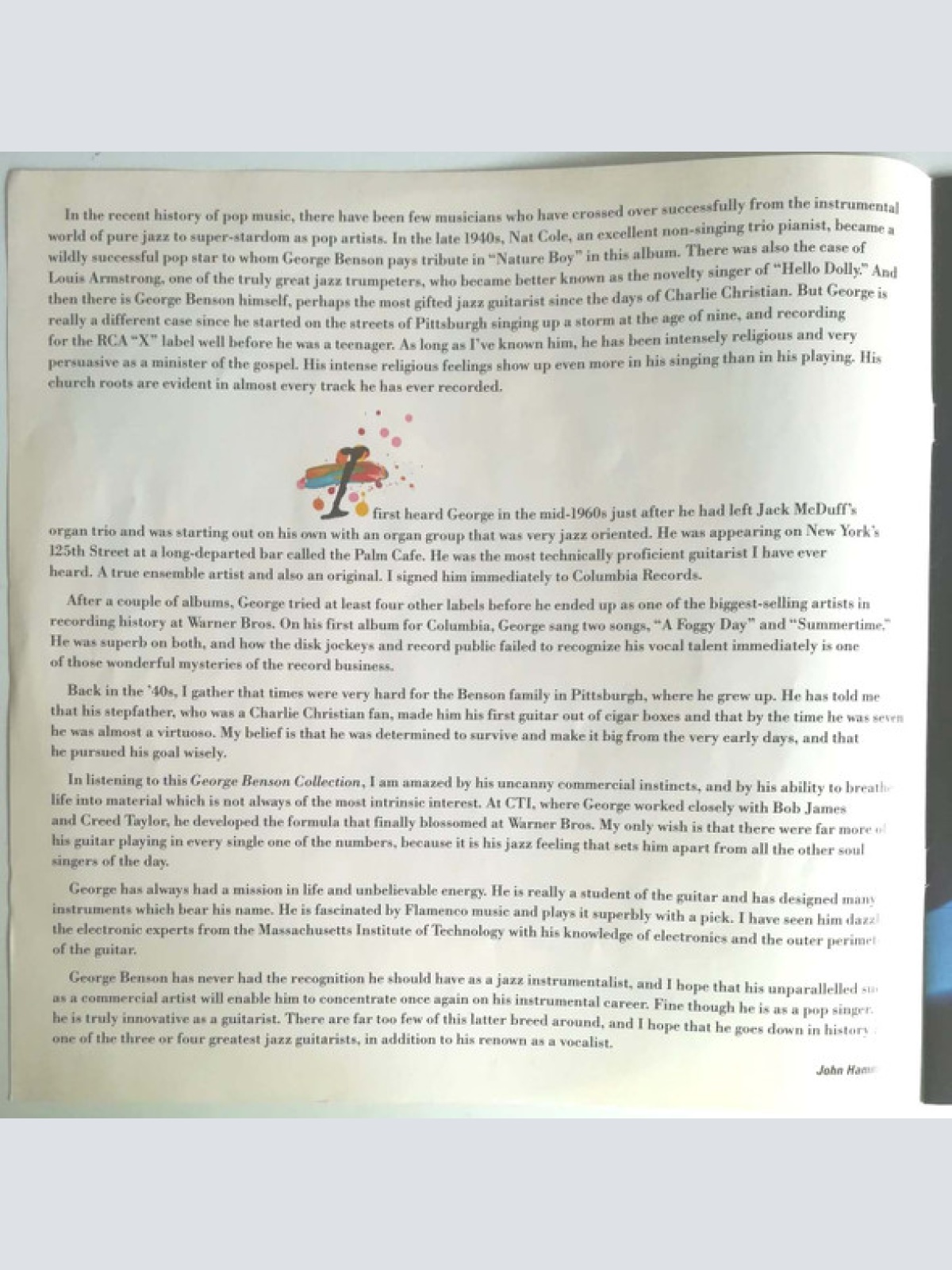 Vinyl / George Benson - The George Benson Collection