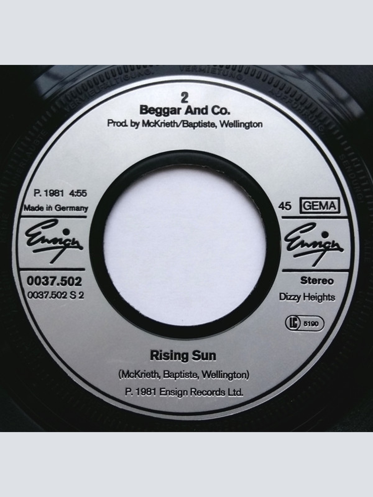 Vinyl / Beggar & Co. - (Somebody) Help Me Out