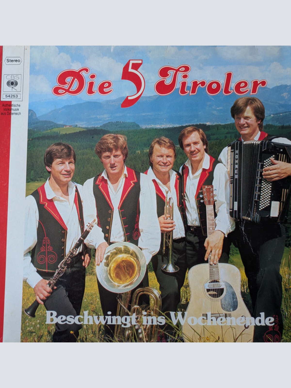 Vinyl / Die 5 Tiroler - Beschwingt In's Wochenende