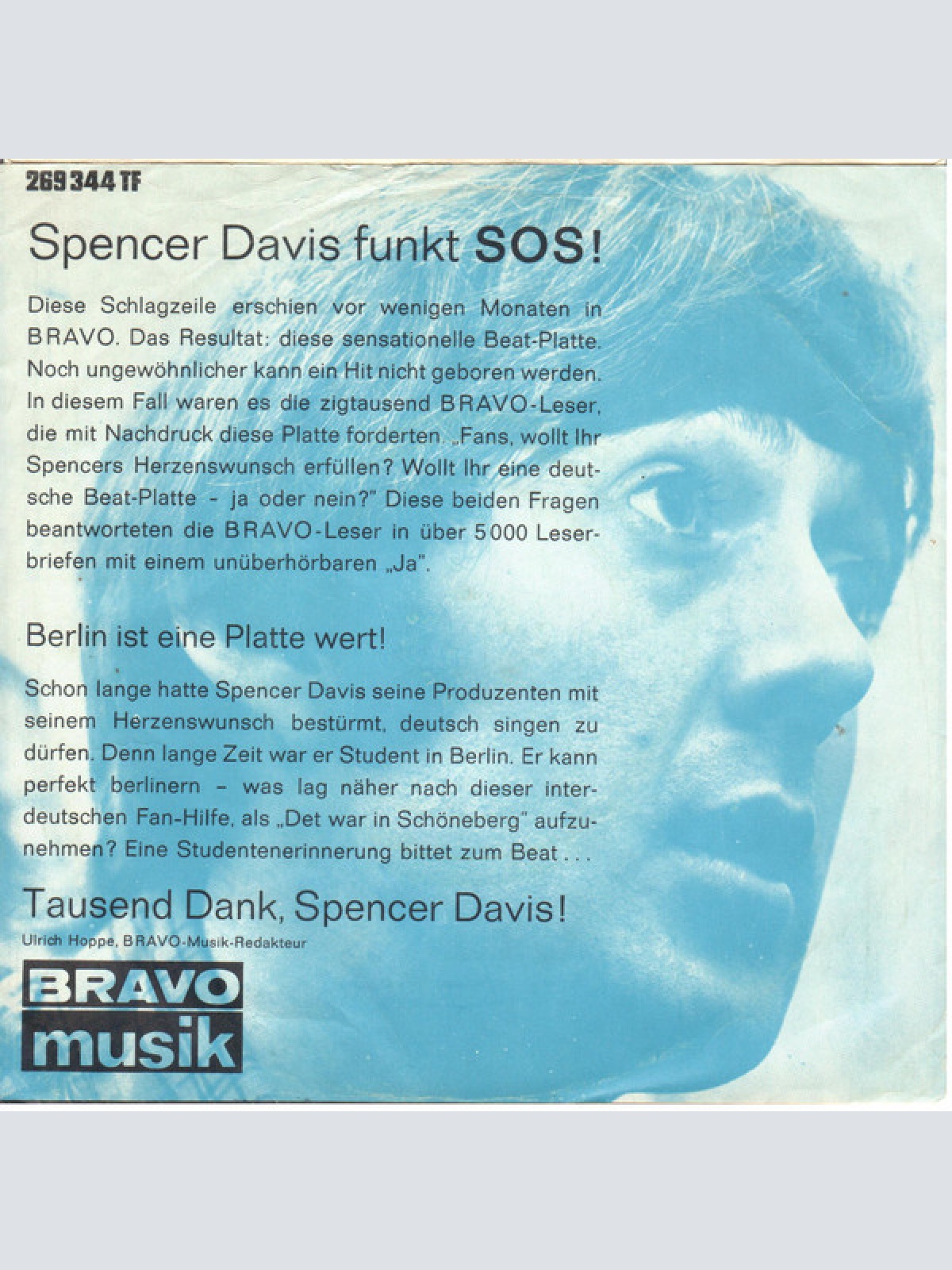 Vinyl / The Spencer Davis Group - Det War In Schöneberg